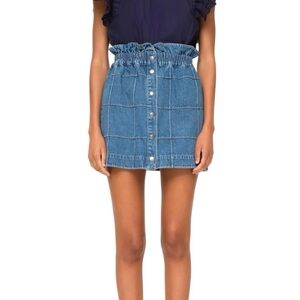Sea New York Dagmar Denim Mini Skirt size XS
